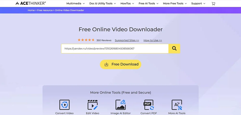 Free Online Video Downloader