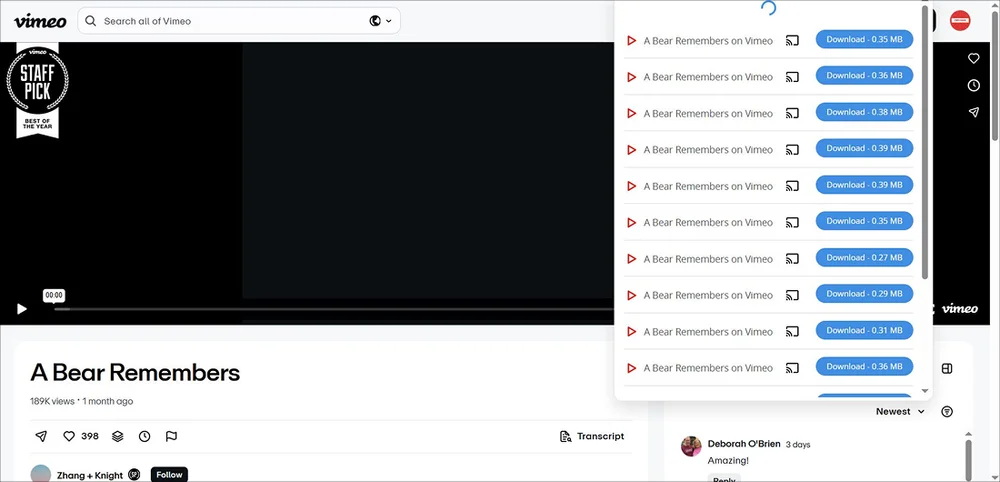расширение Video Downloader Plus