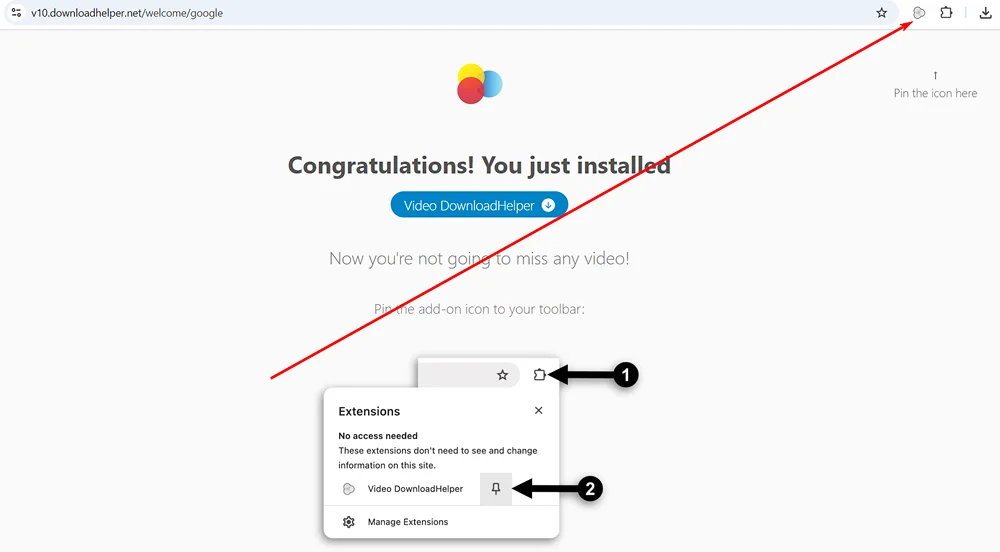 скачать видео с помощью плагина