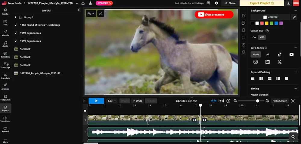 онлайн-сервис для создания эдитов