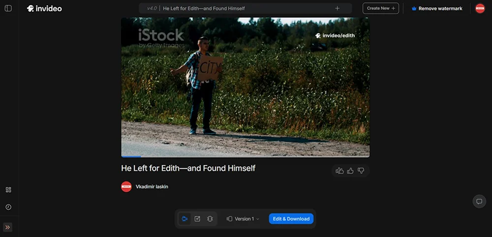 онлайн-сервис с ИИ-функциями