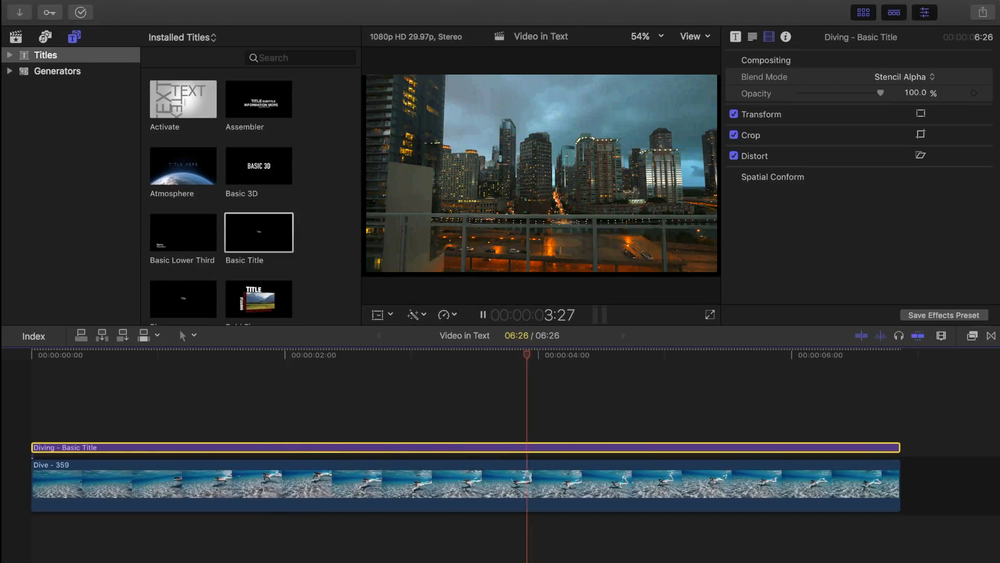 Final Cut Pro