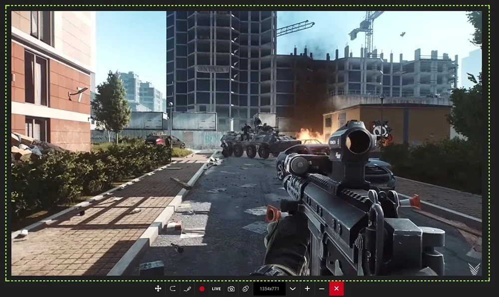 Интерфейс Action!