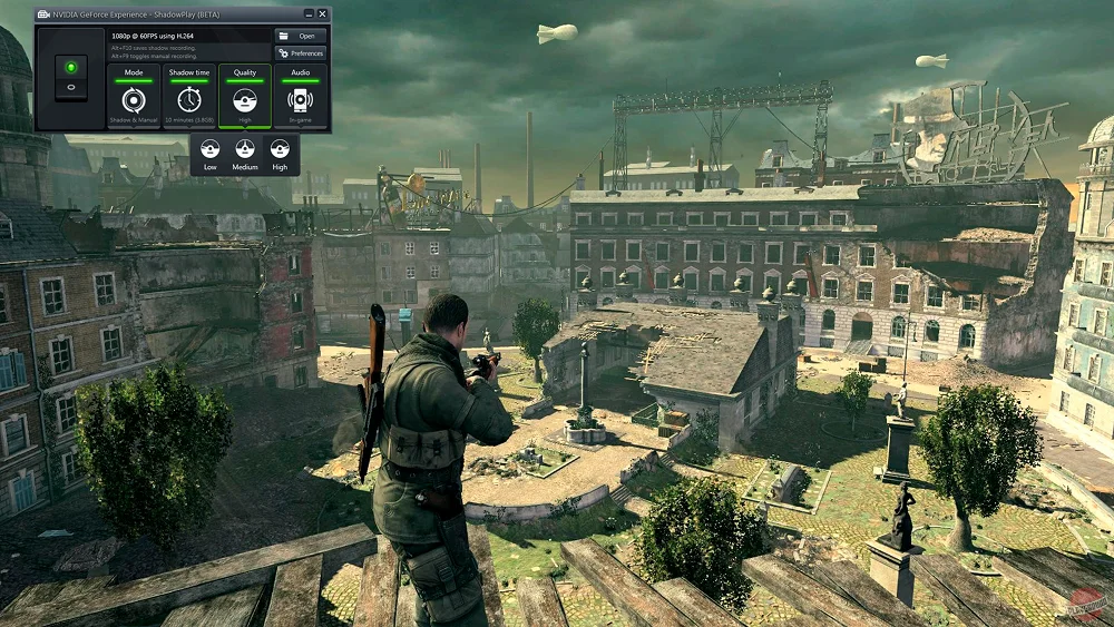 Интерфейс GeForce Experience