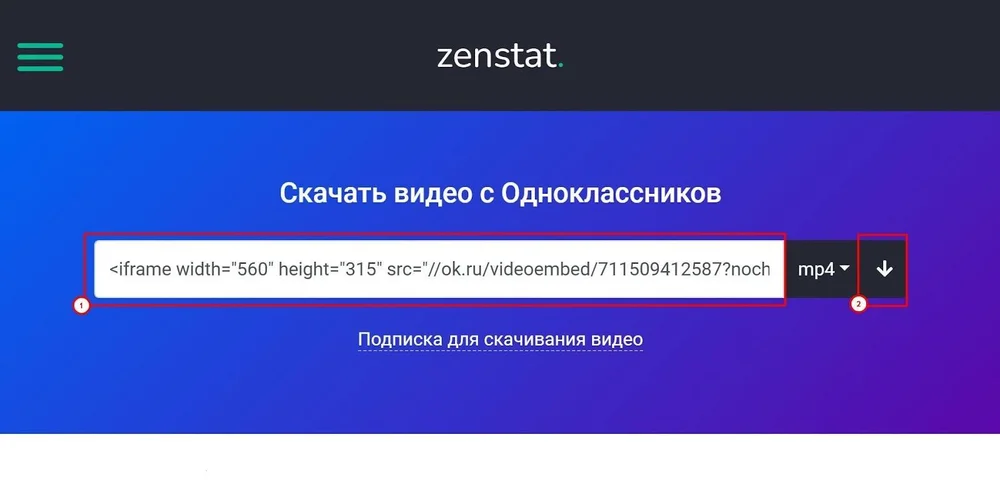 сервис Zenstat