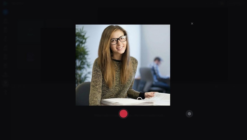 Интерфейс Clideo