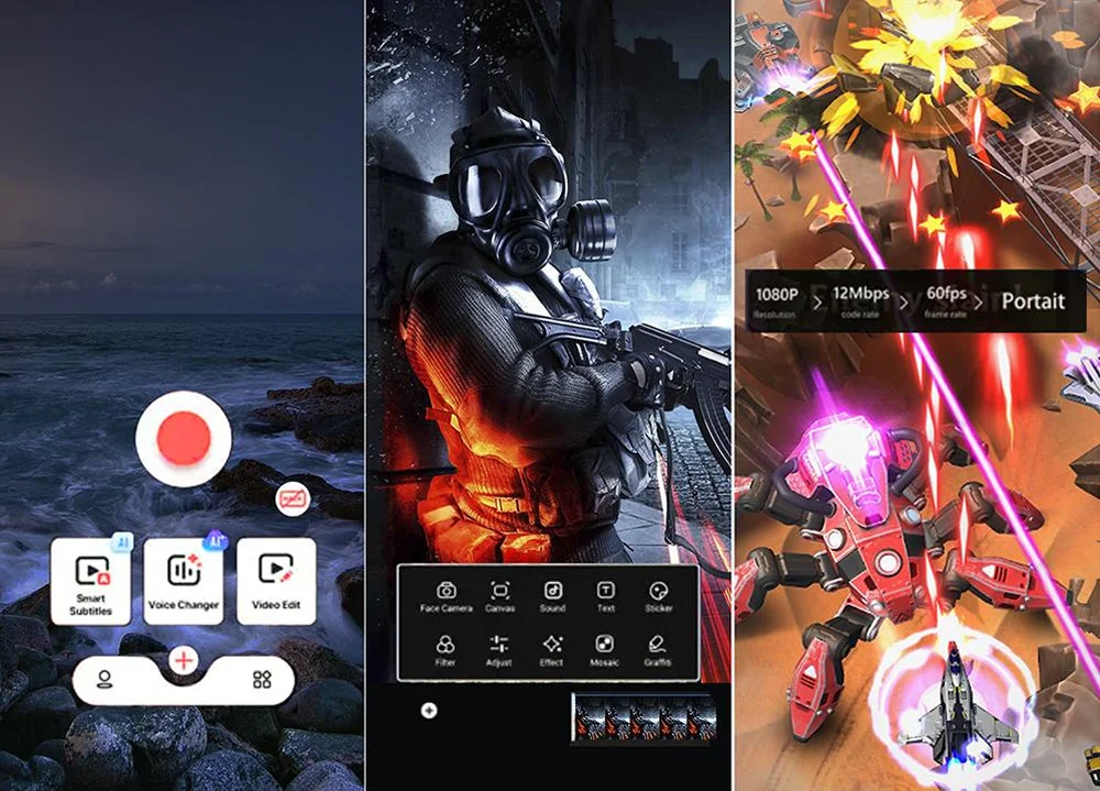 Интерфейс V-Recorder