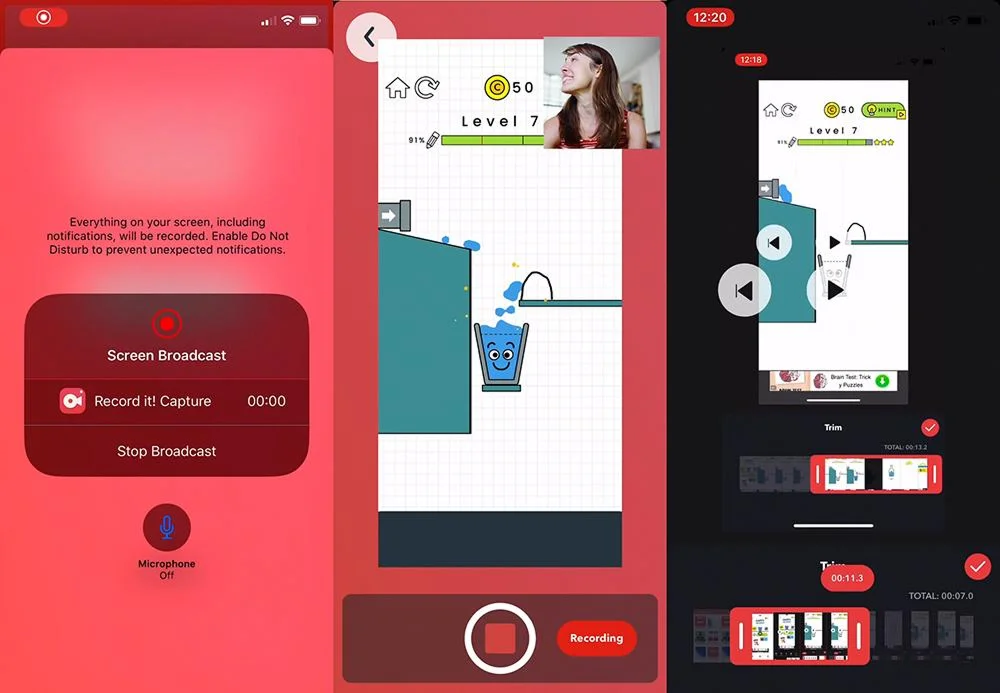 Интерфейс Record it!