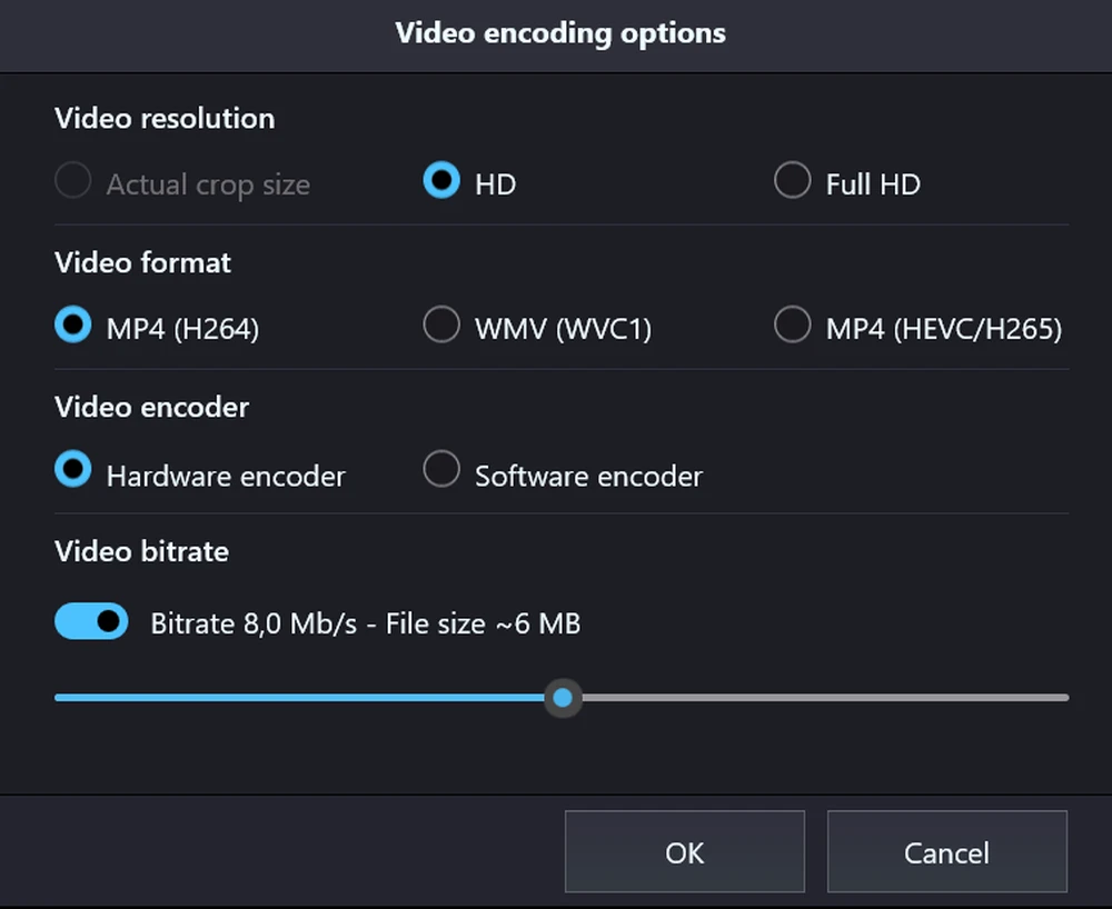 редактирование видеофайла